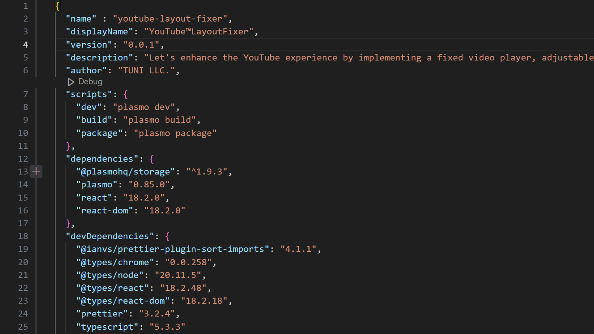 Plasmoを利用してChrome拡張機能を作る